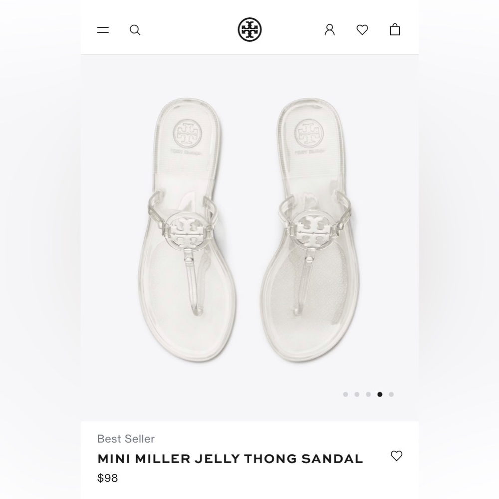 Tory Burch mini Miller Flat Thong Sandals